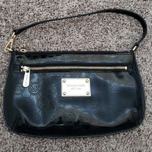 Michael Kors Black Wristlet
